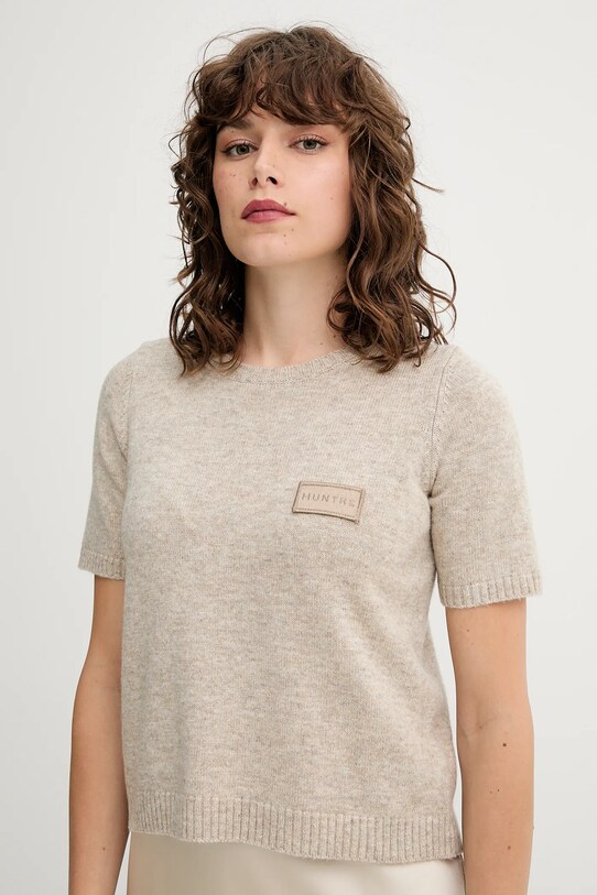 Вълнен пуловер MUNTHE PANTAS бежов 252160425270