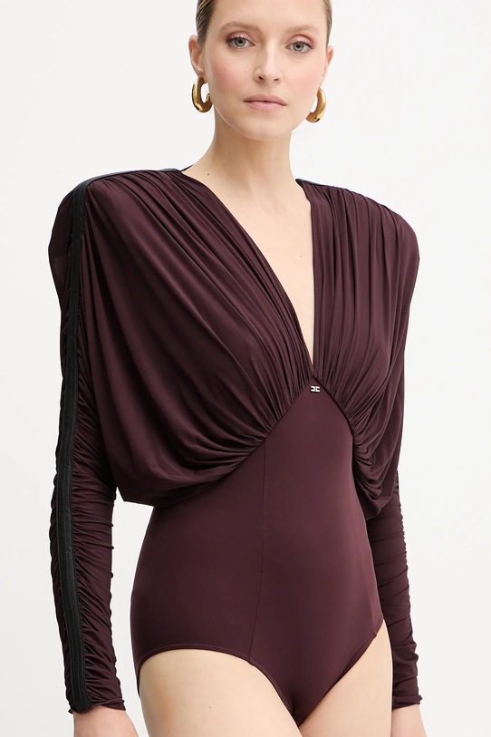 Elisabetta Franchi body granata BO00556E2