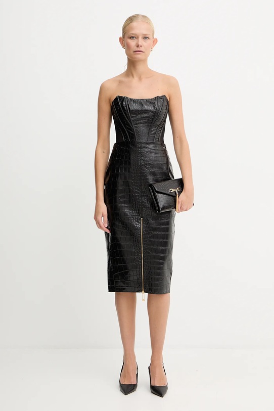 Топ Elisabetta Franchi TO03056E2 чёрный AW25