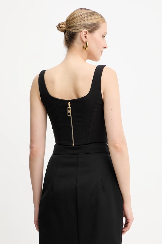 Abbigliamento Elisabetta Franchi top TO03956E2 nero