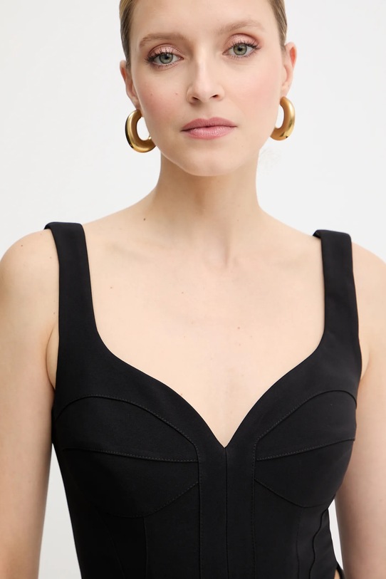 Elisabetta Franchi top nero TO03956E2