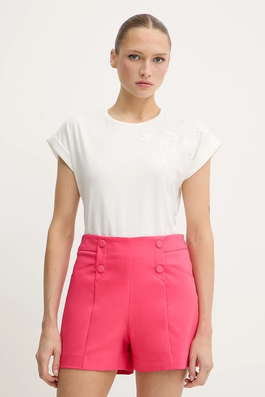 Morgan t-shirt regular beżowy DABANA