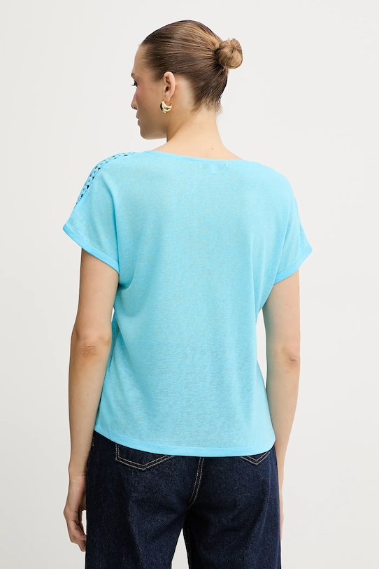 Îmbrăcăminte Morgan tricou DSAFIR albastru