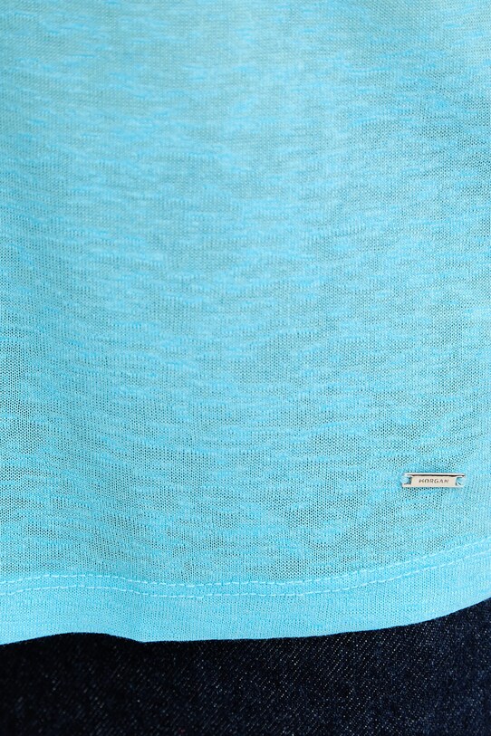 Morgan t-shirt DSAFIR niebieski