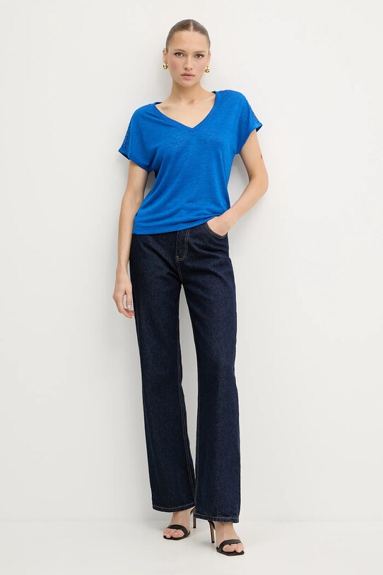 Morgan tricou DSAFIR albastru SS25