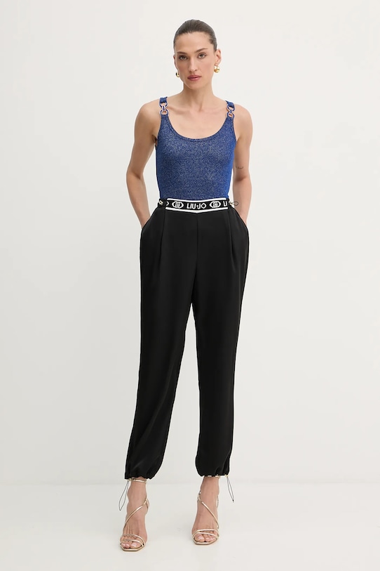 Morgan top DIDONI albastru SS25