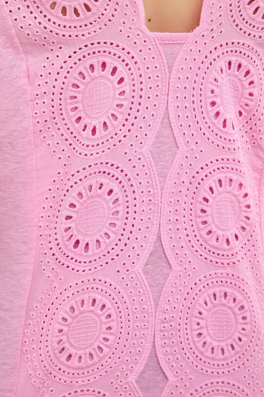 Morgan tricou din amestec de in DORINE roz