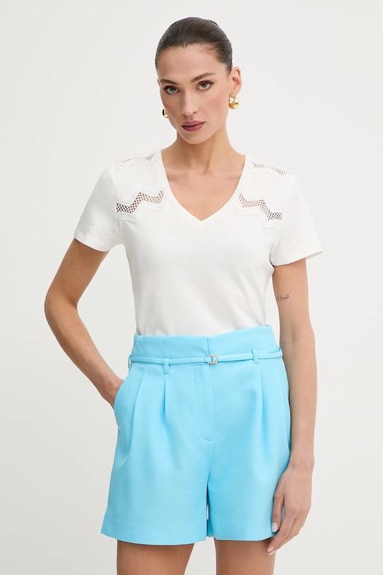 Morgan tricou uni bej DETO
