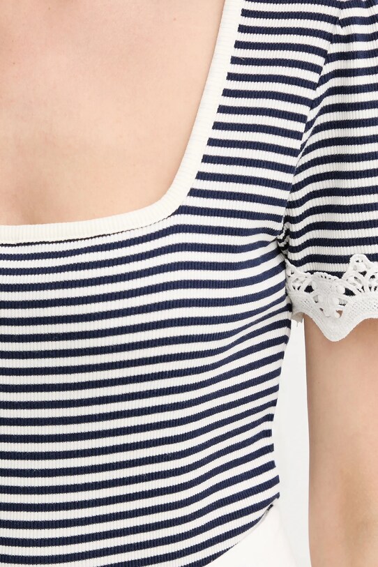 Morgan tricou DELSA bleumarin