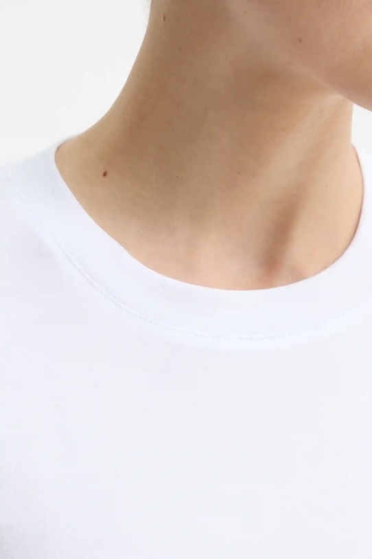 Бавовняна футболка Calvin Klein LV044C216G білий