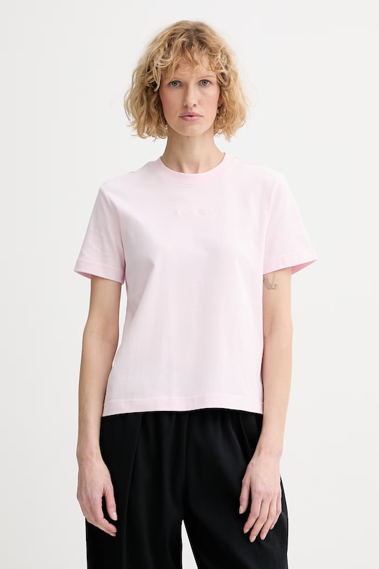 Calvin Klein tričko dámske bavlnené ružová LV044C905G
