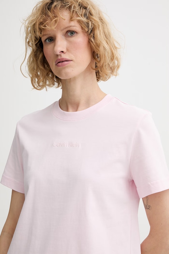 Calvin Klein tričko dámske bavlnené ružová LV044C905G