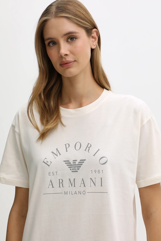 Îmbrăcăminte Emporio Armani Underwear tricou lounge din bumbac EW001898.AF15345 bej