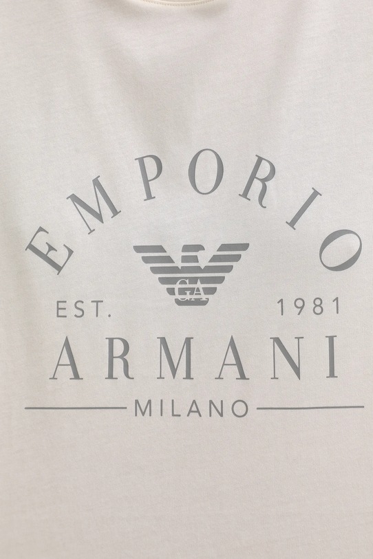 Emporio Armani Underwear tricou lounge din bumbac bej EW001898.AF15345