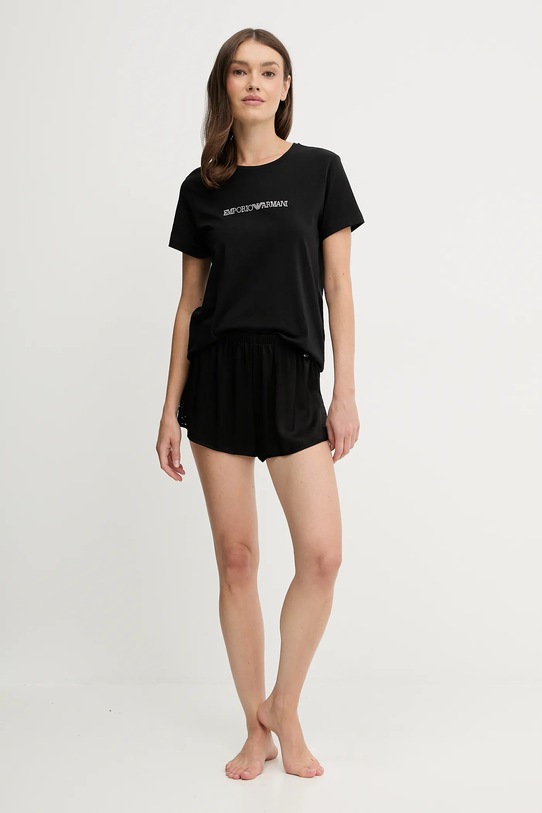 Tričko Emporio Armani Underwear EW000408.AF13033 černá AW25