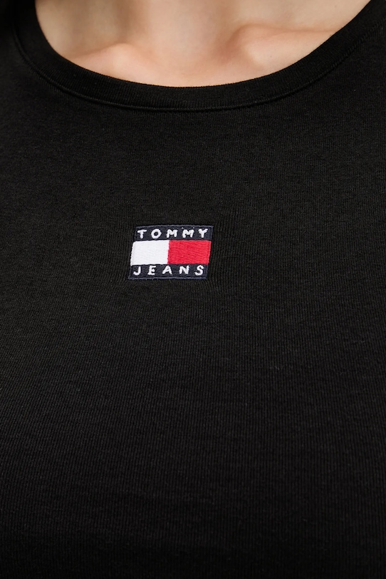 Tommy Jeans top negru DW0DW20896