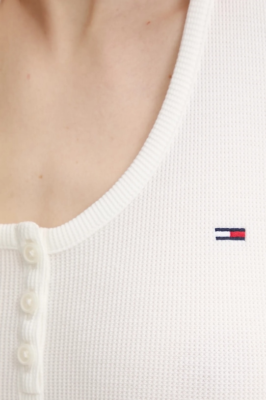 Top Tommy Jeans DW0DW20898 bela