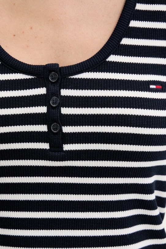 Tommy Jeans top DW0DW20898 bleumarin