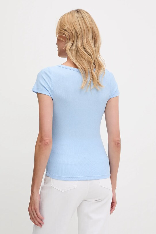 Tommy Jeans t-shirt DW0DW20902 kék AW25