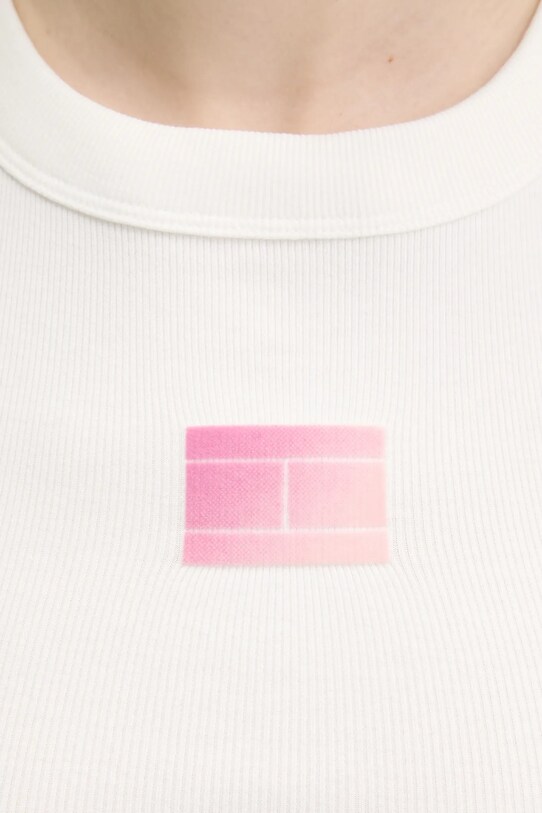 Tommy Jeans top DW0DW20920 biały