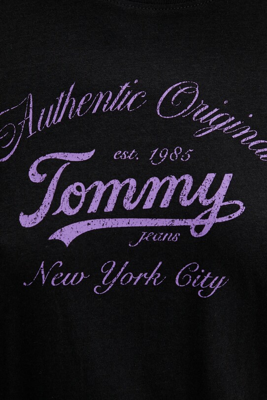 Tommy Jeans tricou DW0DW21404 negru