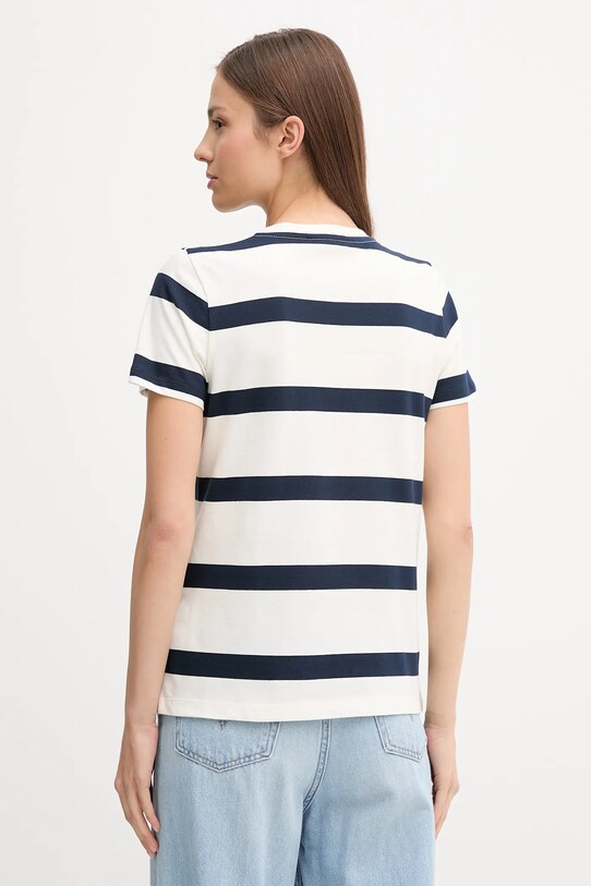Памучна тениска Tommy Hilfiger WW0WW45746 тъмносин AW25