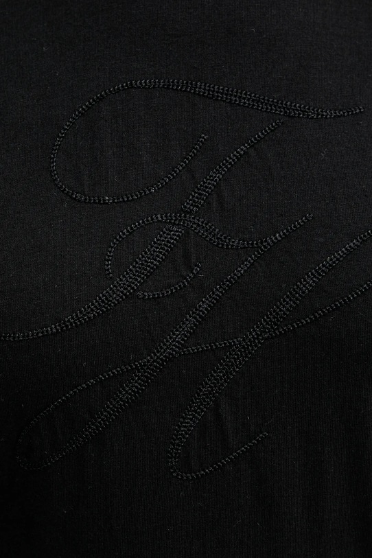 Bavlnené tričko Tommy Hilfiger WW0WW47157 čierna