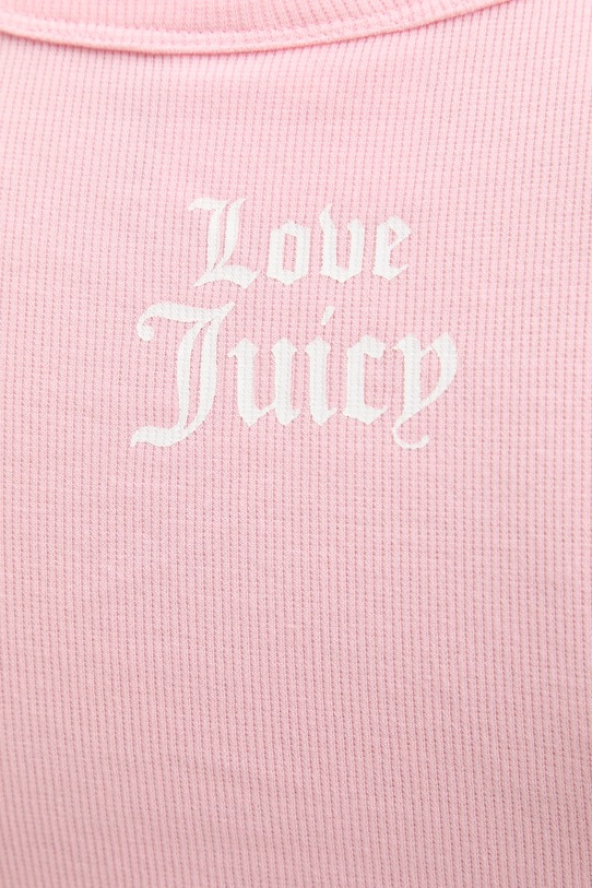 Top Juicy Couture CALIFREAKINFORNIA RIB VEST JCNLV225459 ružová