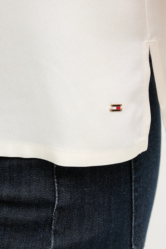 Μπλουζάκι Tommy Hilfiger WW0WW45900 μπεζ