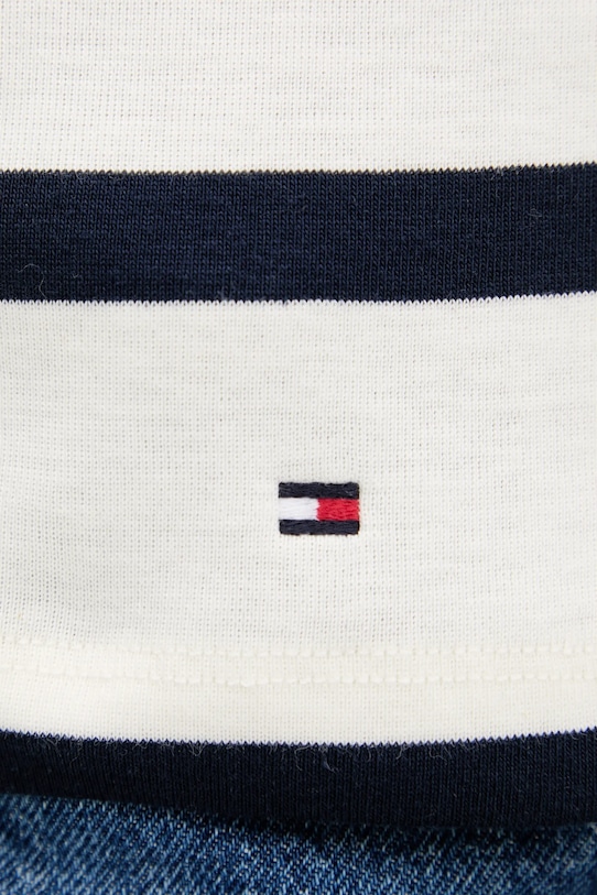 Бавовняна футболка Tommy Hilfiger WW0WW45628 білий