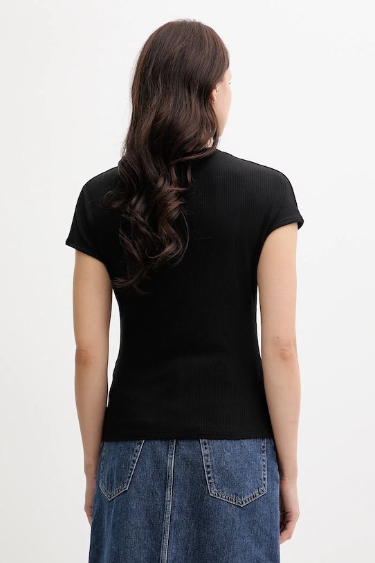 Îmbrăcăminte Tommy Hilfiger tricou WW0WW45731 negru