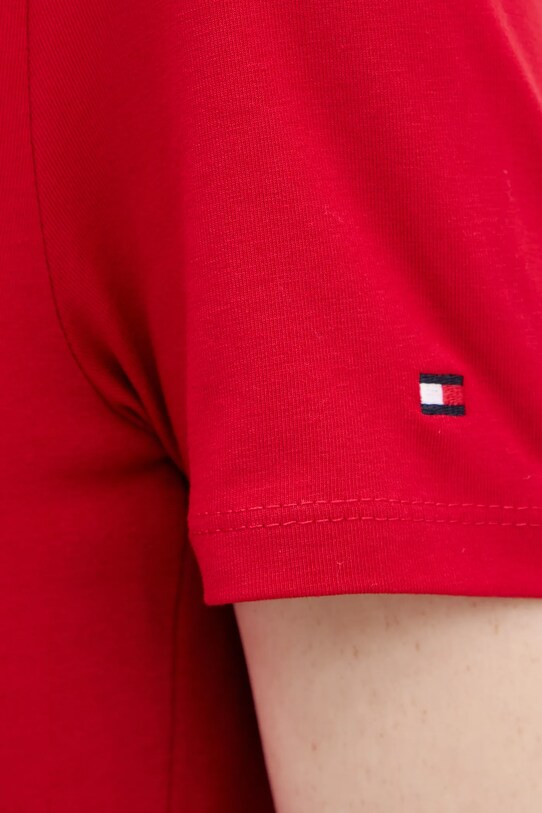 Tommy Hilfiger t-shirt WW0WW45809 piros