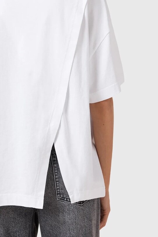 Дрехи Памучна тениска AllSaints AVRI W095JC бял