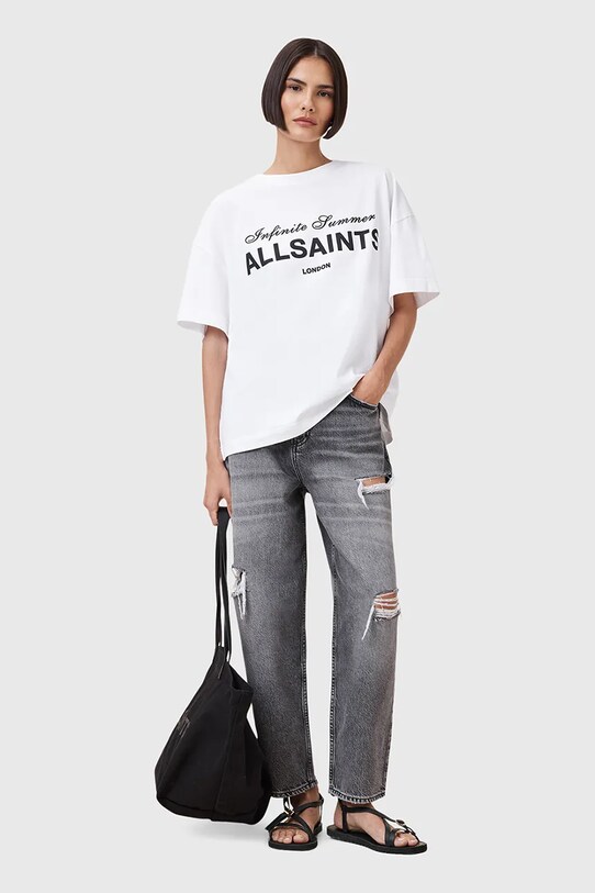 Памучна тениска AllSaints AVRI W095JC