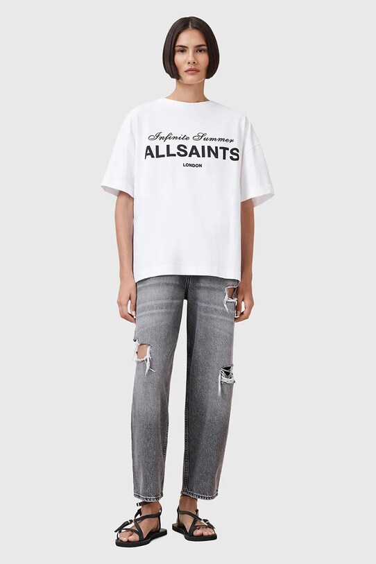 Памучна тениска AllSaints AVRI W095JC
