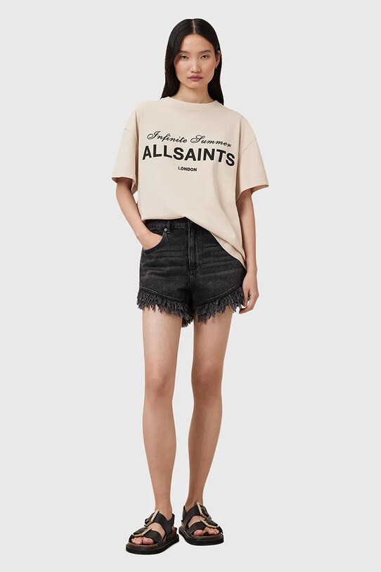 AllSaints t-shirt bawełniany AVRI W095JC