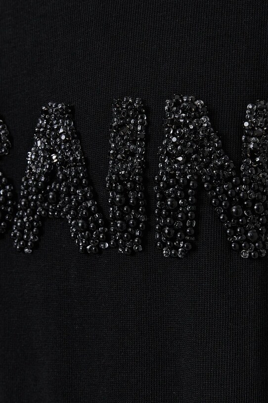 Odzież AllSaints t-shirt bawełniany AMELIE W123JC czarny