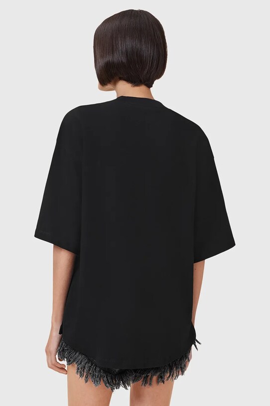 AllSaints t-shirt bawełniany FILM czarny W164JC