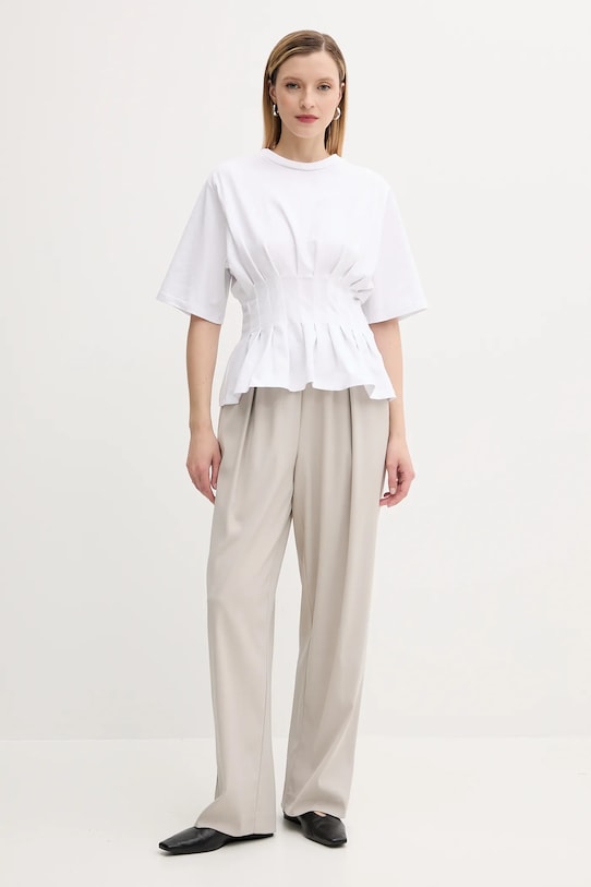 Tričko Gestuz 10910147 biela AW25