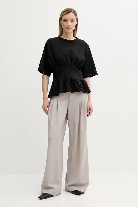 Футболка Gestuz 10910147 чёрный AW25