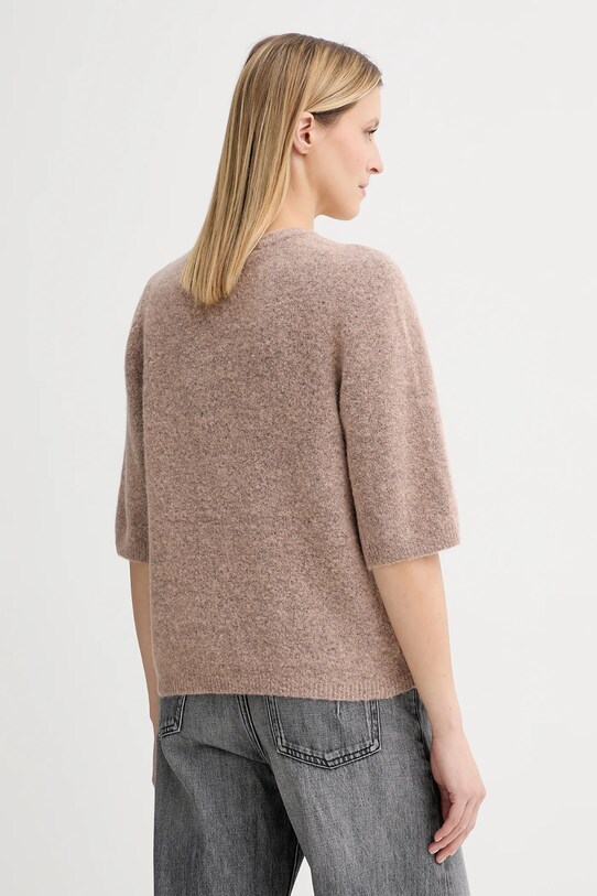 Odzież Gestuz sweter wełniany 10909996 pomarańczowy