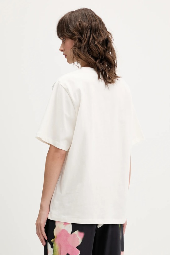 Odzież Stine Goya t-shirt bawełniany SG.AW25.T009.2243 beżowy