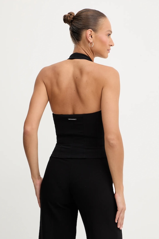 Abbigliamento Karl Lagerfeld maglietta senza maniche A3W11022 nero