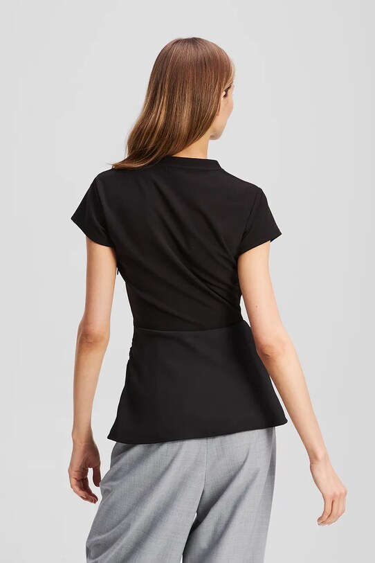 Футболка Karl Lagerfeld A3W17011 чёрный AW25