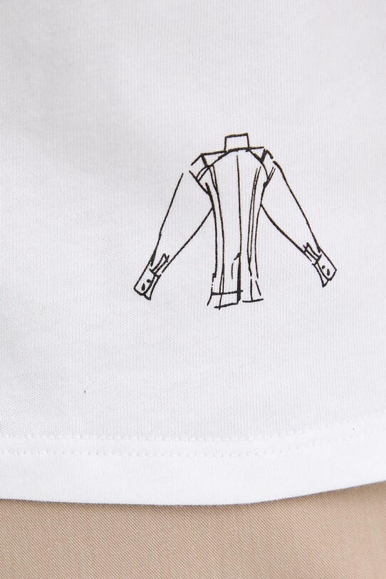 Karl Lagerfeld t-shirt bawełniany A3W17099