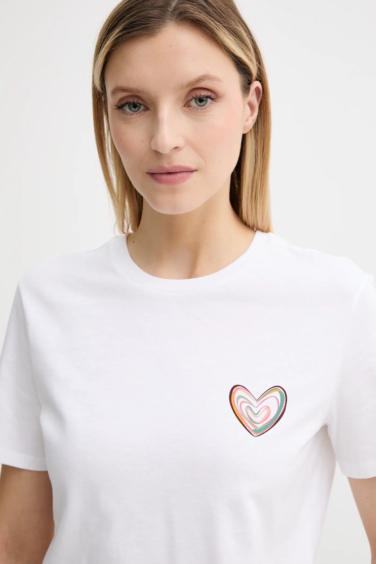 PS Paul Smith t-shirt bawełniany biały W2R.G799.TP5178