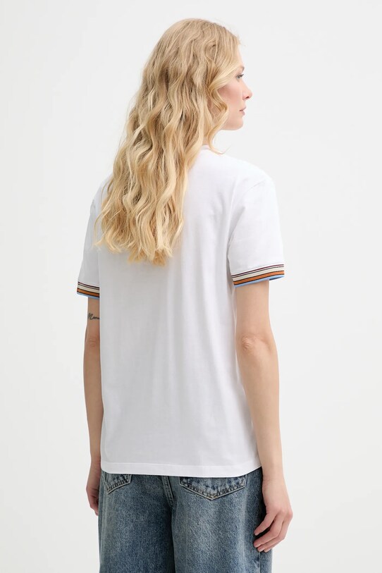 Odzież PS Paul Smith t-shirt bawełniany W2R.232VC.T30777 biały