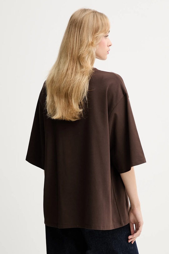 Odzież Gestuz t-shirt 10910545 brązowy