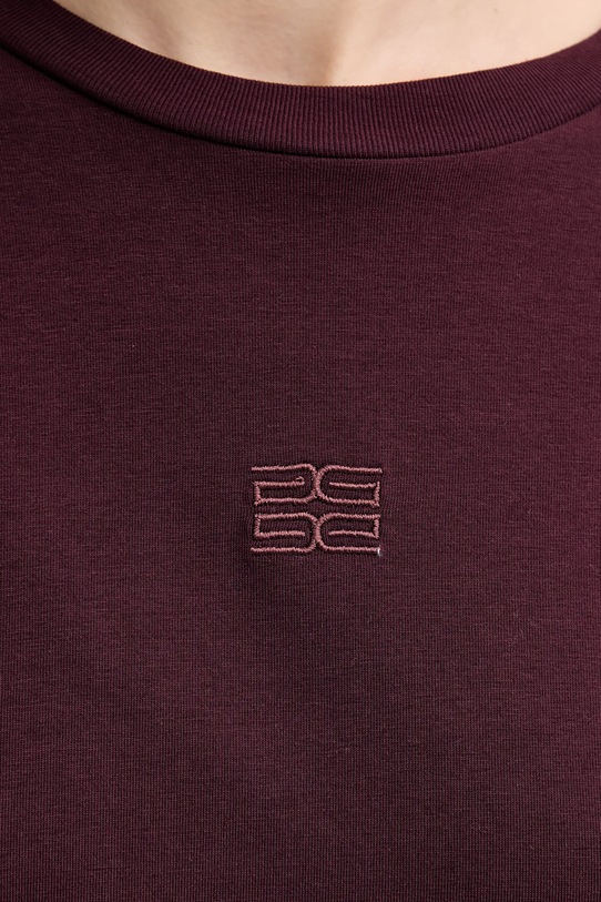 Gestuz t-shirt 10910545 burgundia