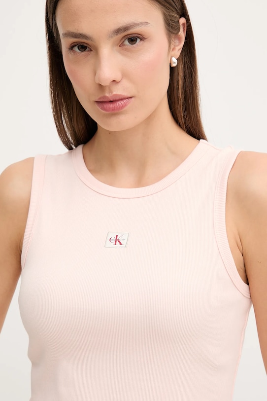 Top Calvin Klein Jeans béžová LV047C201G